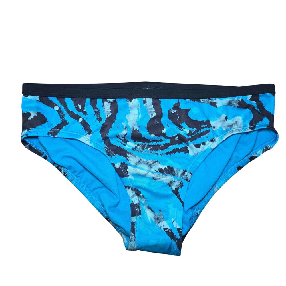 NWOT Nike Women's Blue Wave Full Coverage Bikini Bottom Size‎ XL